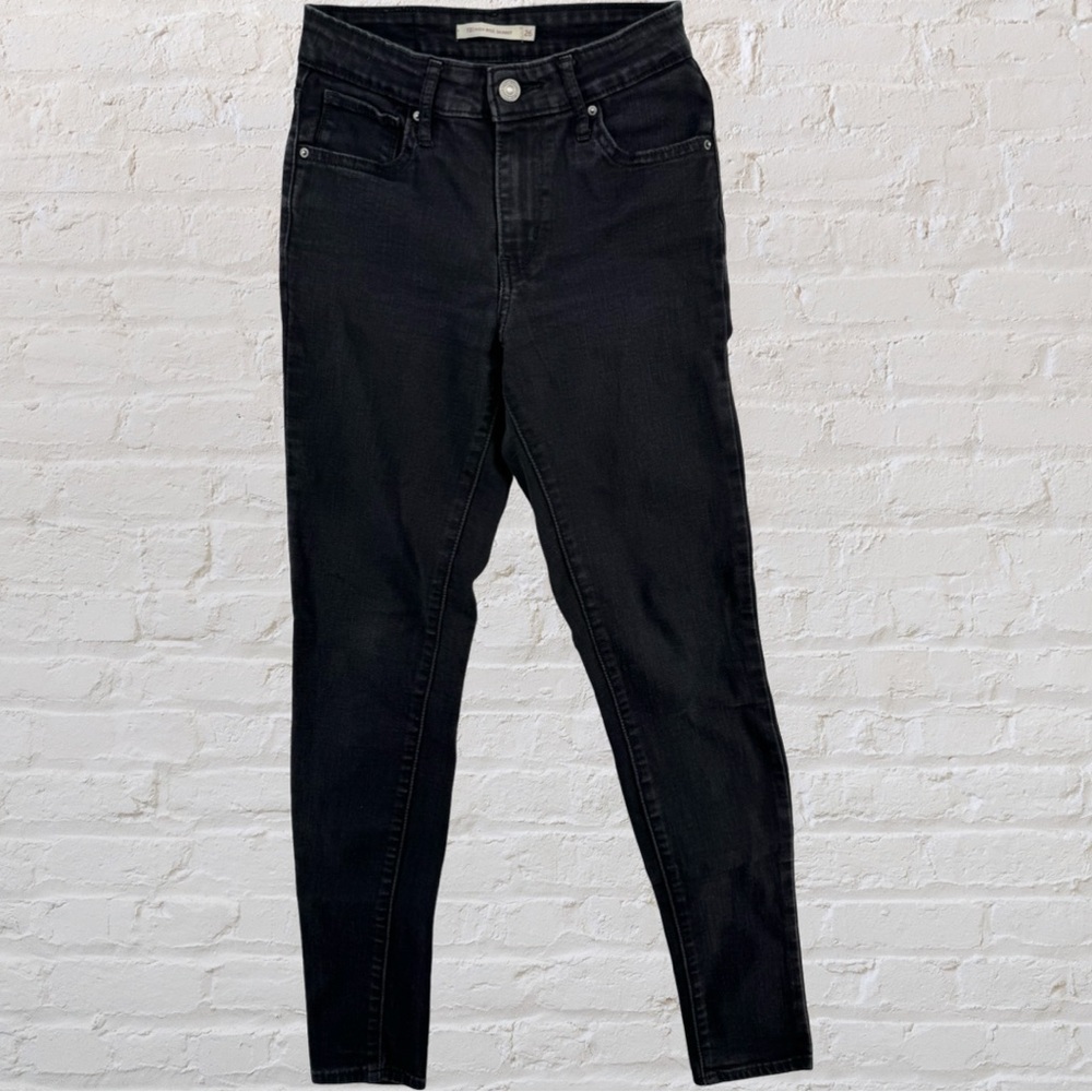 Levi's 721 High Rise Skinny Jeans (size 26) - Picture 3 of 10